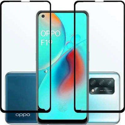 MR WIWU Edge To Edge Tempered Glass for Oppo F19(Pack of 1)