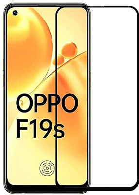 MR WIWU Edge To Edge Tempered Glass for Oppo F19s(Pack of 1)