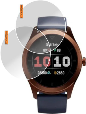 SANIK Screen Guard for SCREEN GUARD FOR TITAN SMART SMARTWATCH(Pack of 2)