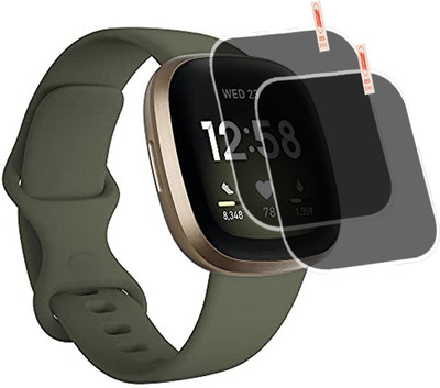 zeyxez Screen Guard for FITBIT VERSA 3 HEALTH AND FITNESS SMARTWATCH(Pack of 2)