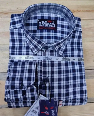 Marc Laurent Men Checkered Casual Multicolor Shirt