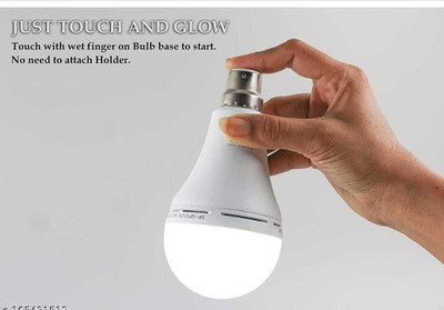 LISHA ENTERPRISES AC DC LED BULB LIGHT_2 5 hrs Bulb Emergency Light(White)