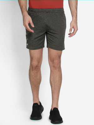 Wildcraft Solid Men Green Casual Shorts