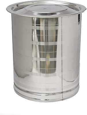 Sonanshi Steel Grocery Container  - 11 L(Silver)