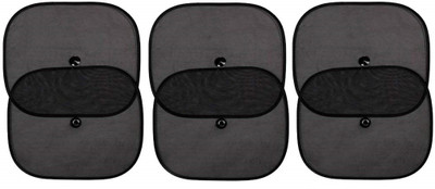 Lakshya Side Window Sun Shade(Black)