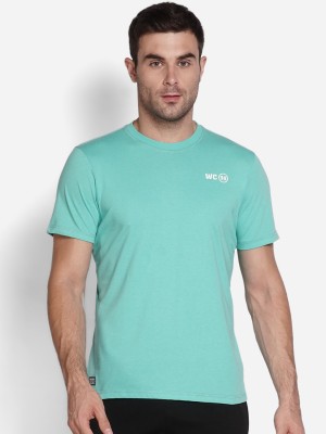 Wildcraft Solid Men Polo Neck Green T-Shirt