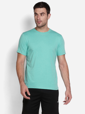 Wildcraft Solid Men Round Neck Green T-Shirt