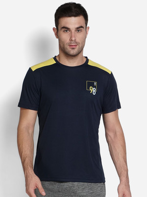 Wildcraft Colorblock Men Polo Neck Multicolor T-Shirt