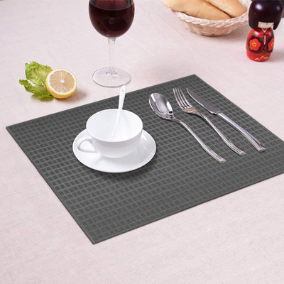 PRIMEFAIR Rectangular Pack of 1 Table Placemat(Multicolor, Cotton)
