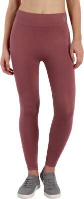 Heka Self Design Women Maroon Tights