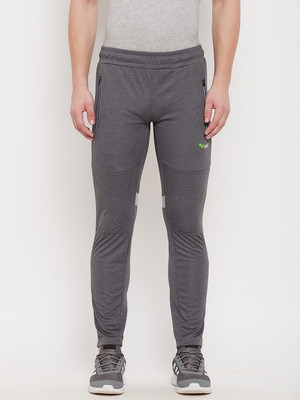 DUKE Solid Men Grey Track Pants