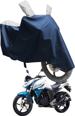 SS FOR YOUR SMART NEEDS Two Wheeler Cover for Yamaha(FZ S FI New BS6, Blue, Silver)