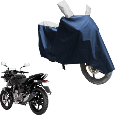 SS FOR YOUR SMART NEEDS Two Wheeler Cover for Bajaj(Pulsar 180, Blue, Silver)