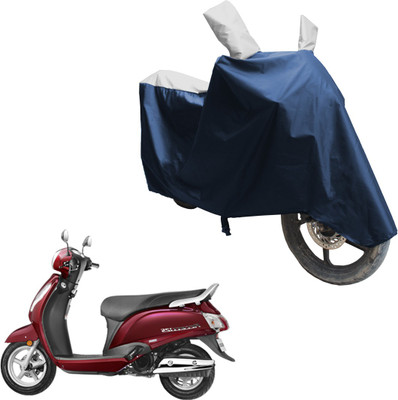 SS FOR YOUR SMART NEEDS Two Wheeler Cover for Suzuki(New Access 125, Blue, Silver)