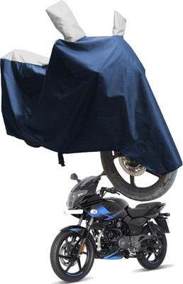 SS FOR YOUR SMART NEEDS Two Wheeler Cover for Bajaj(Pulsar 220 BS6, Blue, Silver)