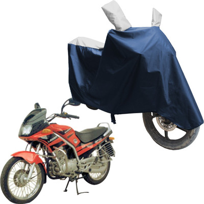 SS FOR YOUR SMART NEEDS Two Wheeler Cover for Kinetic(GF 170, Blue, Silver)