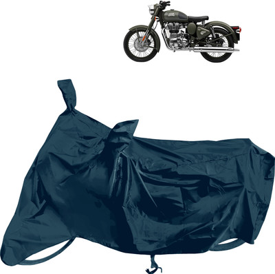Horseyaart Waterproof Two Wheeler Cover for Royal Enfield(Bullet 350, Multicolor)
