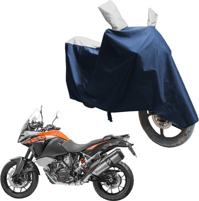 SS FOR YOUR SMART NEEDS Two Wheeler Cover for KTM(1050 Adventure, Blue, Silver)