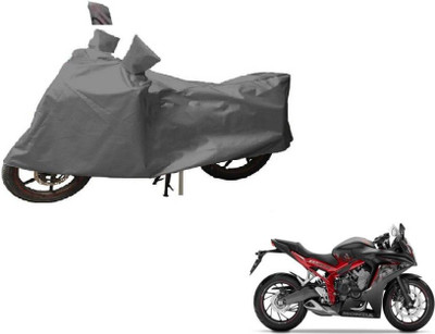 CoNNexXxionS Two Wheeler Cover for Honda(CBR300R, Grey)
