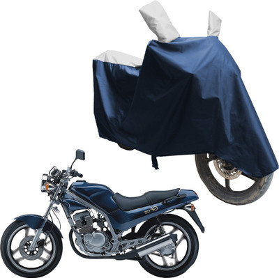 SS FOR YOUR SMART NEEDS Two Wheeler Cover for Kinetic(GF 125, Blue, Silver)