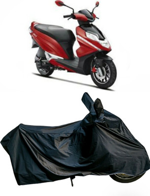 Autofly Waterproof Two Wheeler Cover for Hero(Dare, Black)