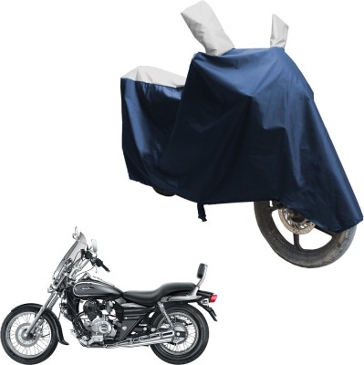 SS FOR YOUR SMART NEEDS Two Wheeler Cover for Bajaj(Avenger 220 DTS-i, Blue, Silver)