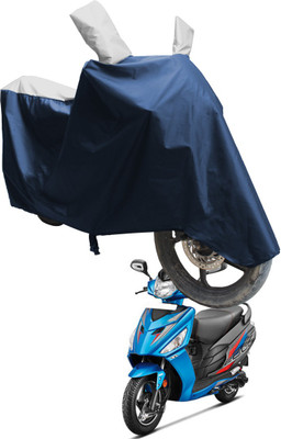 SS FOR YOUR SMART NEEDS Two Wheeler Cover for Hero(Maestro Edge 110 BS6, Blue, Silver)