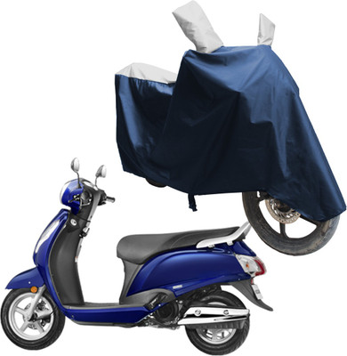 SS FOR YOUR SMART NEEDS Two Wheeler Cover for Suzuki(Access, Blue, Silver)