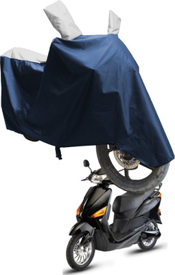 SS FOR YOUR SMART NEEDS Two Wheeler Cover for Hero(Electric Optima Plus BS6, Blue, Silver)