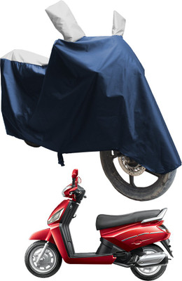 SS FOR YOUR SMART NEEDS Two Wheeler Cover for Mahindra(Gusto Electric BS6, Blue, Silver)