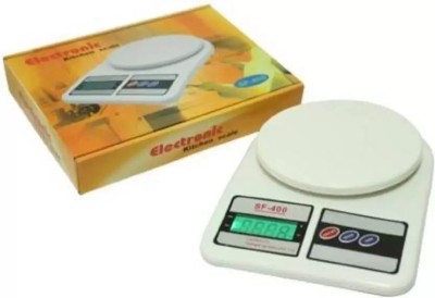 Gorofy Digital Kitchen Scale Electronic Digital Kitchen Weighing Scale 10 Kgs Weight Weighing Scale(White)
