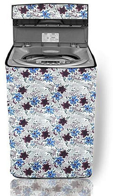 KVAR Top Loading Washing Machine  Cover(Width: 79 cm, Maroon, Blue)