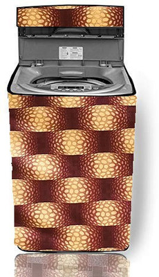 KVAR Top Loading Washing Machine  Cover(Width: 69 cm, Gray, Brown)