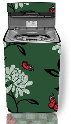 KVAR Top Loading Washing Machine  Cover(Width: 70 cm, Green, Red)