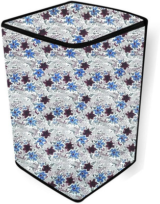 KVAR Top Loading Washing Machine  Cover(Width: 69 cm, Maroon, Blue)