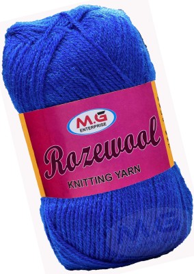 Simi Enterprise Represents Rosemary Royal Blue 400 gms Wool Ball Hand knitting wool-MD Art-GJB