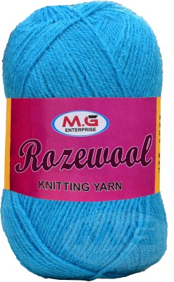 Simi Enterprise Represents Rosemary Aqua Blue 200 gms Wool Ball Hand knitting wool-JD Art-FHJ