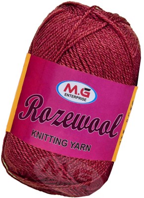 KNIT KING Represents Rosemary Rosewood 400 gms Wool Ball Hand knitting wool-ND Art-GJA