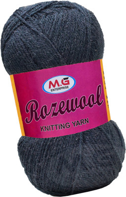KNIT KING Represents Rosemary Mouse Grey 400 gms Wool Ball Hand knitting wool-OD Art-FIB