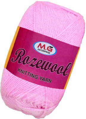 KNIT KING Represents Rosemary Pink 300 gms Wool Ball Hand knitting wool-GD Art-FIH