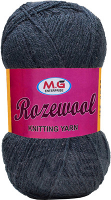 KNIT KING Represents Rosemary Mouse Grey 200 gms Wool Ball Hand knitting wool-OD Art-FIB