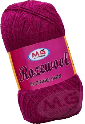 KNIT KING Represents Rosemary Strawberry 300 gms Wool Ball Hand knitting wool-LD Art-FHC