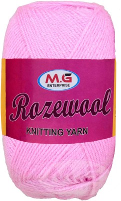 KNIT KING Represents Rosemary Pink 200 gms Wool Ball Hand knitting wool-GD Art-FIH