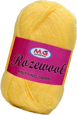 M.G Enterprise Represents Rosemary Dark Cream 300 gms Wool Ball Hand knitting wool-RD Art-GJG