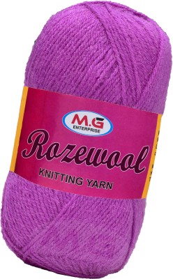 Simi Enterprise Represents Rosemary Purple 300 gms Wool Ball Hand knitting wool-VD Art-FII