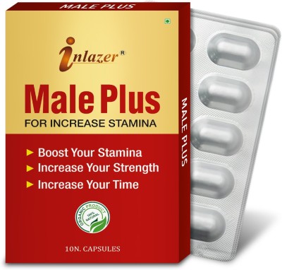 inlazer Male Plus | Ayurvedic Improves Sperm Health Quality & Timing(Pack of 3)