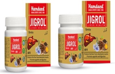 Hamdard JIGROLTABLETS 6O TABLETS-PACK OF 3(Pack of 3)