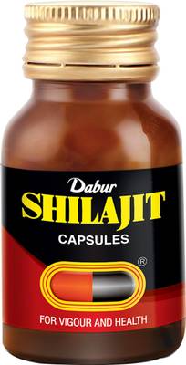 Dabur Shilajit | For Vigour and Health | 30 Capsules