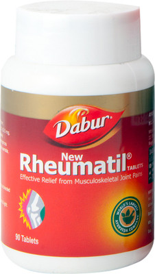 Dabur Rheumatil | Effective Relief from Musculoskeletal Joint Pains | 90 Tablets(90 Tablets)