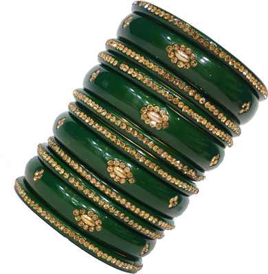 Lahthi Wala Lac Bangle Set(Pack of 12)